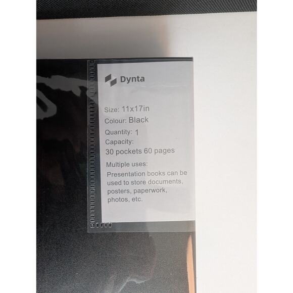 Set of 2 – 11"x17" Portfolio Folders 30 Pocket 60 Pg Capacity - Picture 3 of 5